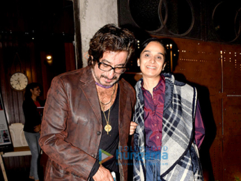 Shakti Kapoor spotted with wife Shivangi Kolhapure in Juhu