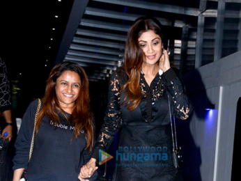 Shilpa Shetty and Prerna Arora spotted at Hakkasan