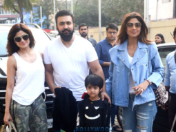Shilpa Shetty spotted with her family PVR, Juhu