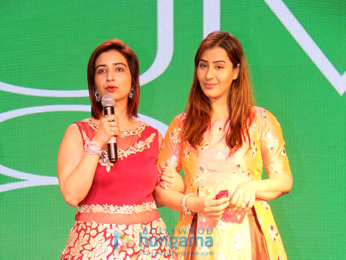 Shilpa Shinde, Sharad Kelkar and Rashmi Sharma at the announcement of the film 'MUM 48'