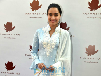 Shraddha Kapoor and Sonam Kapoor snapped at the Padmasita event