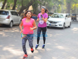 Shraddha Kapoor jogging in Bandra