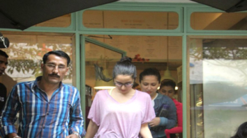 Shraddha Kapoor spotted at The Kitchen Garden in Bandra