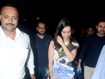 Shraddha Kapoor spotted at Yauatcha, BKC