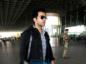 Shriya Saran, Taapsee Pannu and Rajkummar Rao snapped at the airport