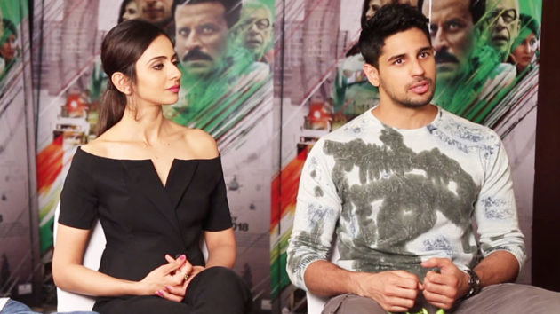 Sidharth Malhotra Aiyaary Has One Major Message About Neeraj Pandey Rakul Preet Singh