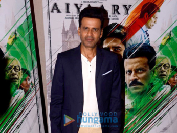 Sidharth Malhotra and Manoj Bajpayee snapped promoting their film Aiyaary