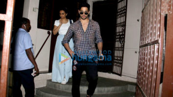 Sidharth Malhotra spotted at Shankar Mahadevan’s dubbing studio