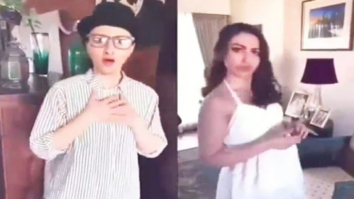 WATCH: Soha Ali Khan impersonates sister-in-law Kareena Kapoor Khan and Shah Rukh Khan from Kabhi Khushi Kabhie Gham