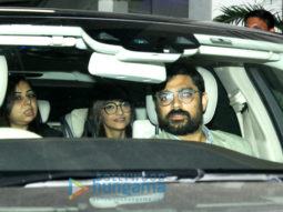 Sonam Kapoor, Rhea Kapoor spotted at ‘Padman’ screening at Sunny Super Sound in Juhu