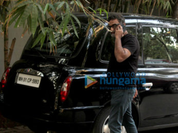 Sonam Kapoor and R. Balki snapped at Sunny Super Sound in Juhu