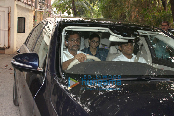 sonam kapoor and r balki snapped at sunny super sound 6