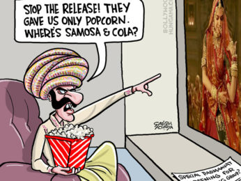 Bollywood Toons: Special Padmaavat screening for protesting groups? Bollywood Toons: Special Padmaavat screening for protesting groups?