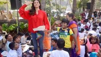 Sushmita Sen and Rouble Nagi snapped attending a Republic Day celebration