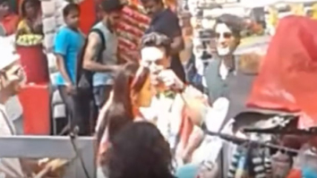 WATCH: Tiger Shroff puts a garland on Disha Patani in this leaked video from Baaghi 2