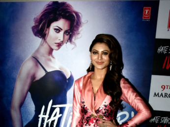 Urvashi Rautela snapped at the song launch of 'Aashiq Banaya Aapne' from Hate Story IV