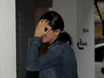 Vaani Kapoor spotted at a clinic
