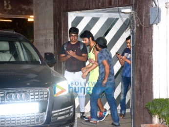 Varun Dhawan spotted at the gym