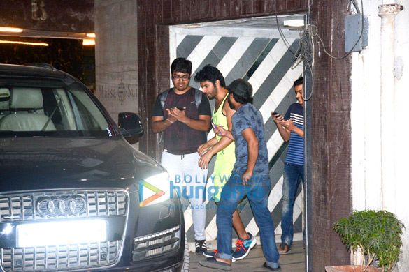Varun Dhawan spotted at the gym Varun Dhawan spotted at the gym