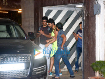 Varun Dhawan spotted at the gym