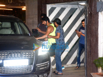 Varun Dhawan spotted at the gym