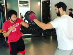 Watch: Varun Dhawan channels his inner mukkabaaz with Dino Morea