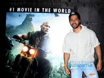 Varun Dhawan hosts a special screening of 'Jumanji: Welcome to The Jungle'