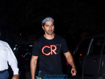 Varun Dhawan spotted at Shoojit Sircar's office in Juhu