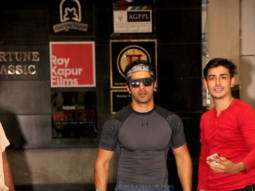 Varun Dhawan spotted at the gym