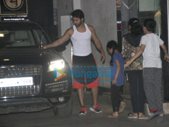 Varun Dhawan spotted at the gym
