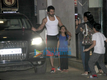 Varun Dhawan spotted at the gym