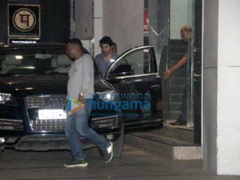 Varun Dhawan spotted at the gym
