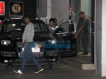 Varun Dhawan spotted at the gym
