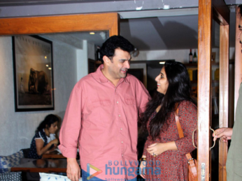Vidya Balan and Siddharth Roy Kapur snapped at Sequel Bistro & Juice Bar