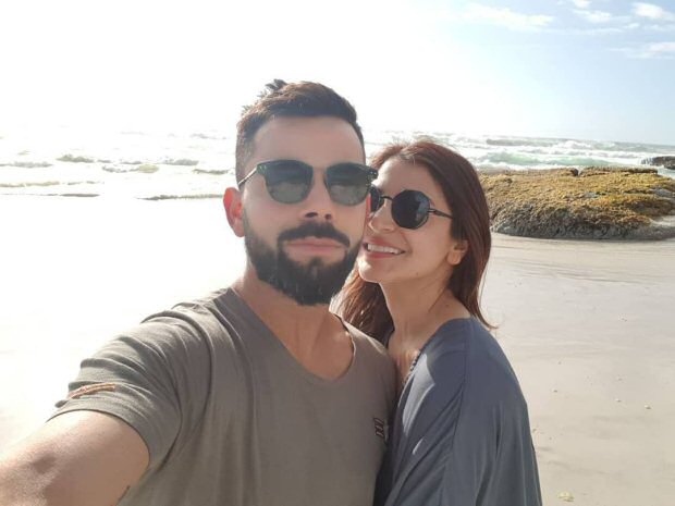 WOW! Virat Kohli posts beach selfie with Anushka Sharma from Cape Town