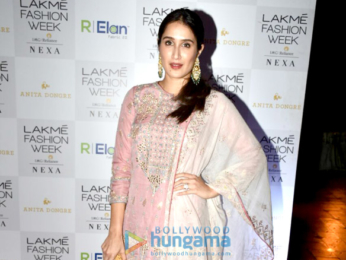 Yami Gautam, Isabelle Kaif and others arrive at Anita Dongre show at Lakme Fashion Week 2018