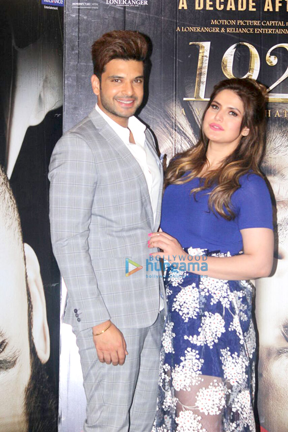 Zareen Khan and Karan Kundra spotted at ‘1921’ promotions