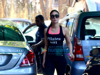 Kareena Kapoor Khan spotted at gym in Khar