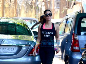 Kareena Kapoor Khan spotted at gym in Khar