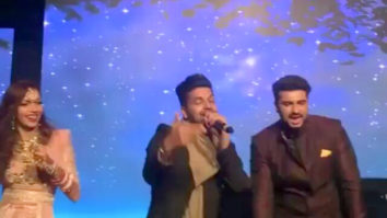 WATCH: Arjun Kapoor danced his heart out with Karisma Kapoor, Guru Randhawa, Karan Johar, Badshah at Mohit Marwah- Antara Motiwala’s wedding