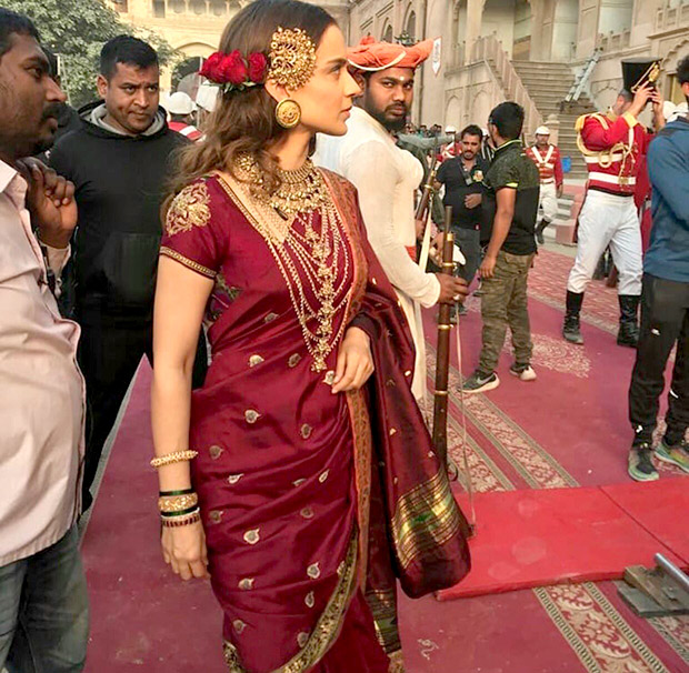 LEAKED! Kangana Ranaut looks regal as young Rani Lakshmibai on Manikarnika- The Queen of Jhansi sets LEAKED! Kangana Ranaut looks regal as young Rani Lakshmibai on Manikarnika- The Queen of Jhansi sets