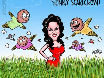 Bollywood Toons: Sunny Leone the Scarecrow