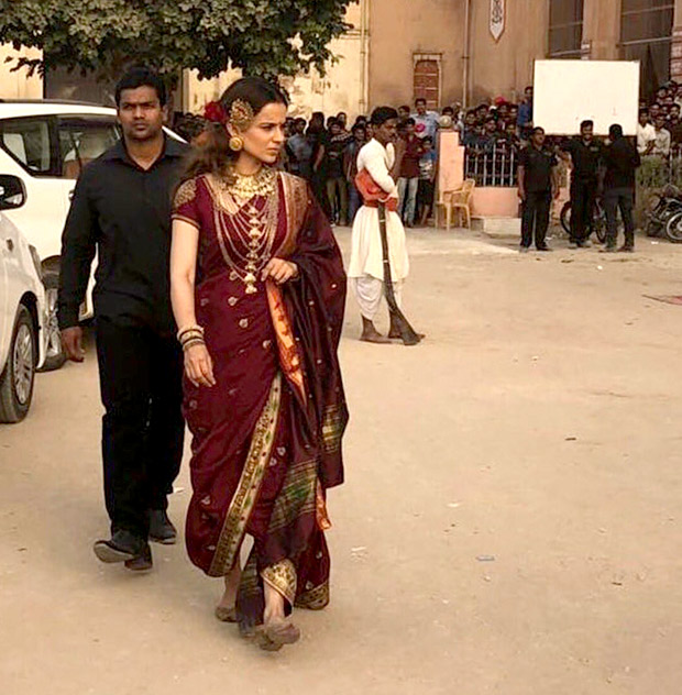 LEAKED! Kangana Ranaut looks regal as young Rani Lakshmibai on Manikarnika- The Queen of Jhansi sets LEAKED! Kangana Ranaut looks regal as young Rani Lakshmibai on Manikarnika- The Queen of Jhansi sets