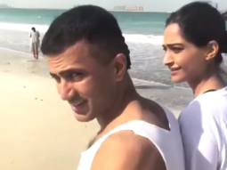 Sonam Kapoor and Anand Ahuja steal some private moments at Mohit Marwah’s wedding