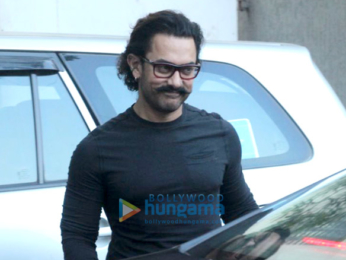 Aamir Khan snapped in Bandra