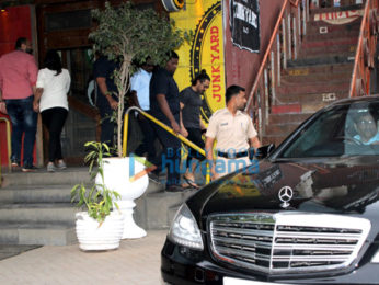 Aamir Khan spotted at the Sukho Thai Spa