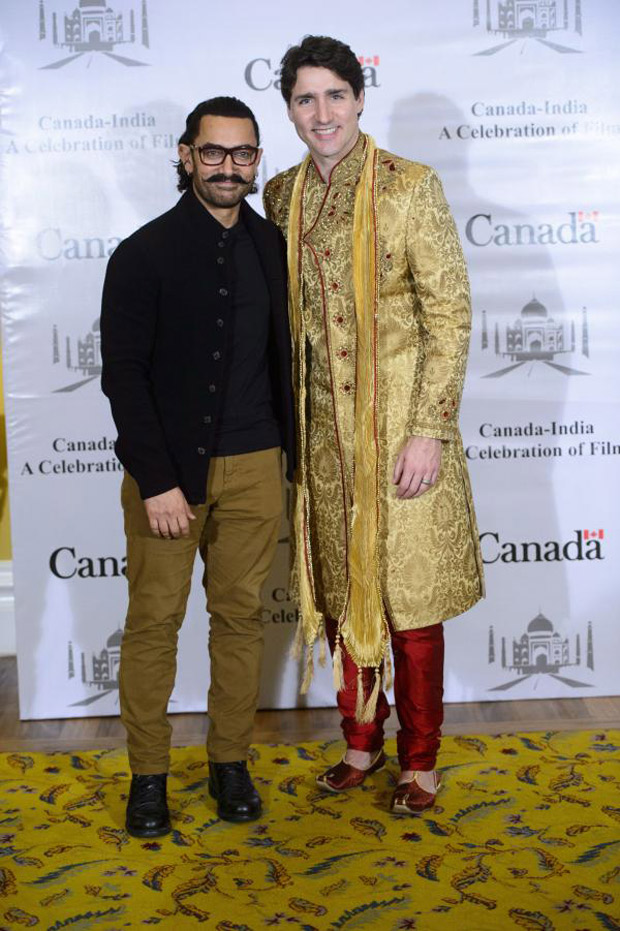 WOW! Shah Rukh Khan & Aamir Khan charm their way into Canadian PM Justin Trudeau’s heart