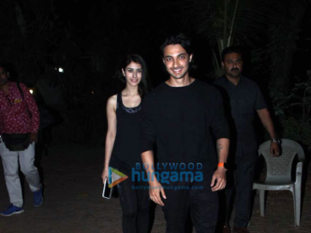 Aayush Sharma and Warina Hussain snapped at the dance class