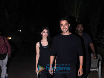 Aayush Sharma and Warina Hussain snapped at the dance class