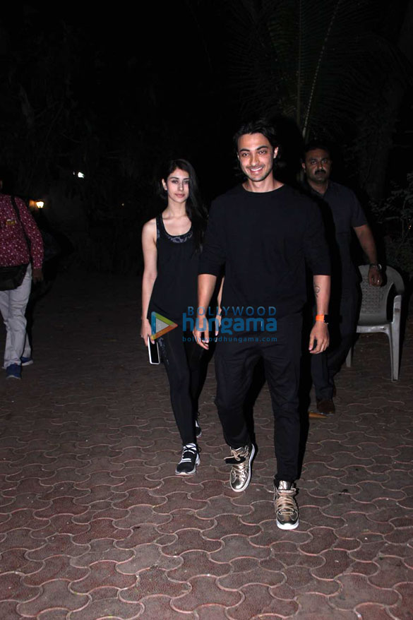 aayush sharma warina hussain snapped at dance class 1
